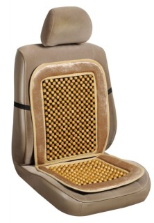 Seat cushion, wooden inserts 