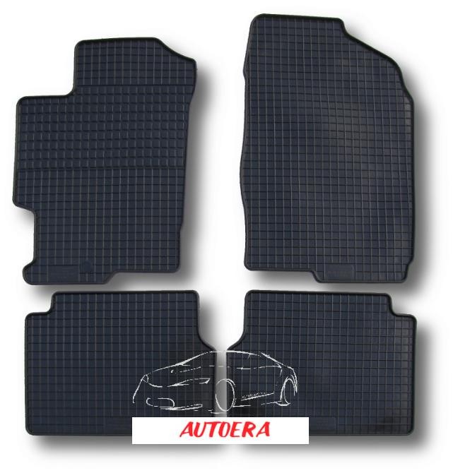 Rubber floor mats set  Mazda 6 (2002-2008)