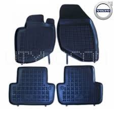 Rubber floor mat set Volvo S60 (2001-2009); V70/XC70 (1999-2007) with edges