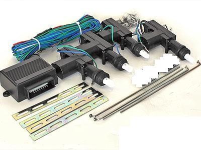 Set actuators for central locking (4-doors)