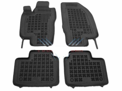 Rubber floor mat  set  Alfa Romeo 156 (2000-2006) with edges