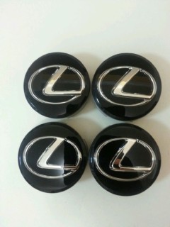 Discs inserts/caps set LEXUS 4x d-62mm