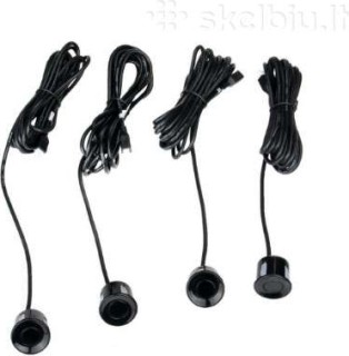 Parking sensors 22mm, 12V  (black), 4pcs.
