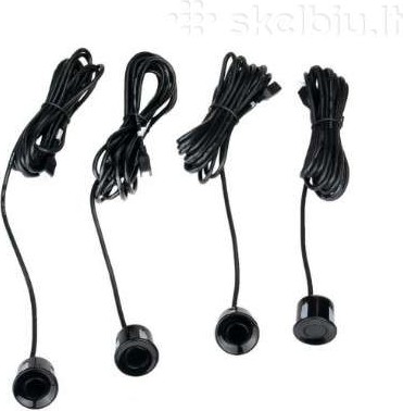 Parking sensors 22mm, 12V  (black), 4pcs.