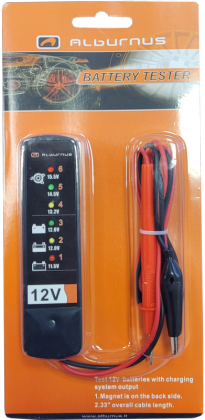 Battery and Alternator tester, 12V