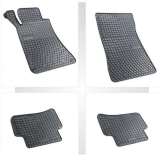 Rubber floor mats set Mercedes C-class W203 (2000-2007)