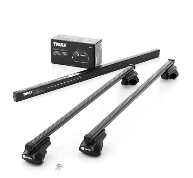 Roof rack THULE SQUAREBAR-753-761-3089 (with flush rails )