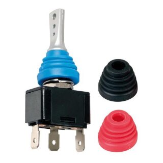 Amber Switch On/Off, 12V, 20A (interruptor)