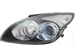 Headlight lamp Hyundai i30 (2007-2012), left