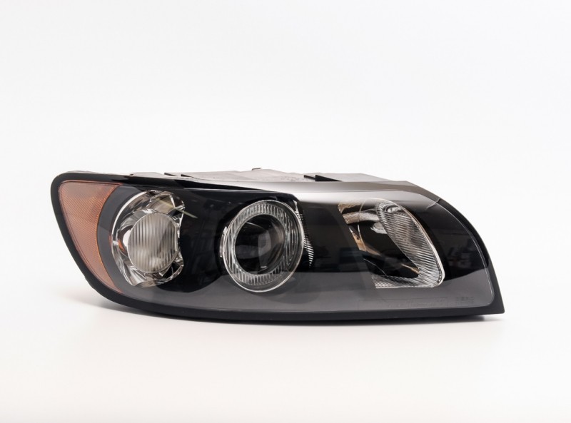 Headlamp  Volvo S40 (2003-2007), right side