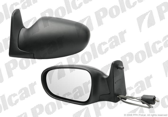 Mirror insert VW Sharan (1995-1998), right side