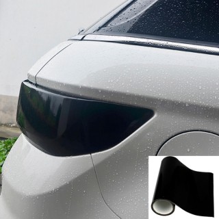 Headlight/Taillight Dark Matt Black Vinyl Film , 30cmx90cm