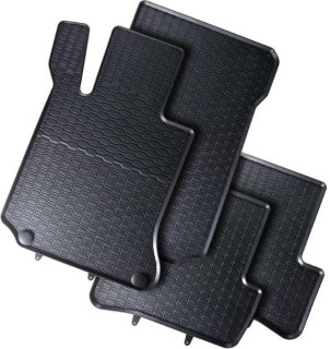 Rubber floor mats set Mercedes-Benz C-class (W204)/ CLS (W218)