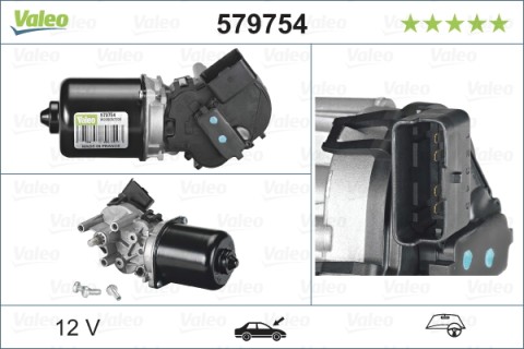 Front wiperblade motor - VALEO (LHD ONLY)