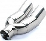 Muffler pipe end