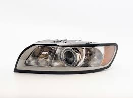 Headlamp  Volvo S40 (2007-2012), left side