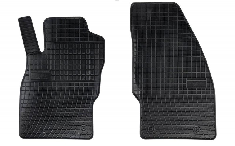 Front rubber floor mats Opel Corsa E (2014-2022) 