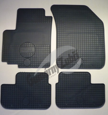 Rubber floor mats set Suzuki Splash (2008-)