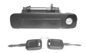Front door handle Audi 80 B3/B4 ; 100 C3 (1988-1993) , left side