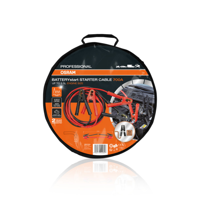 OSRAM Boost cable set, 700Аm, 12V/24V