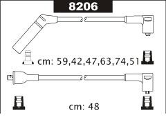 Ignition cables  Chrysler Dodge / Plymount V6 3.0 (1990-)