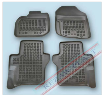 Rubber floor mat  set  Honda City (2008-) with edges