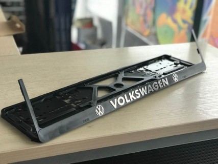 3D number plate holder - VW 