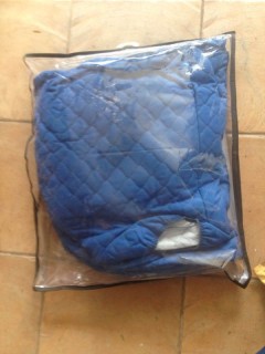 Seat covers BUS (1+2pcs.) - ACTION, blue