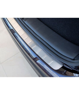 Chrome rear bumper plate Toyota Corolla (2013-2020)