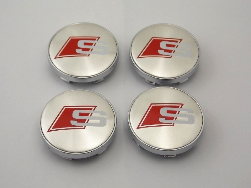 Discs inserts/caps set, 4x d-60mm 