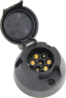 7 poles socket 
