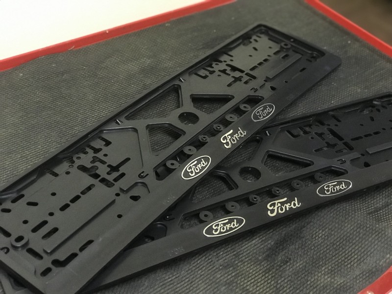 2pcs x 3D Plate number holder - FORD 