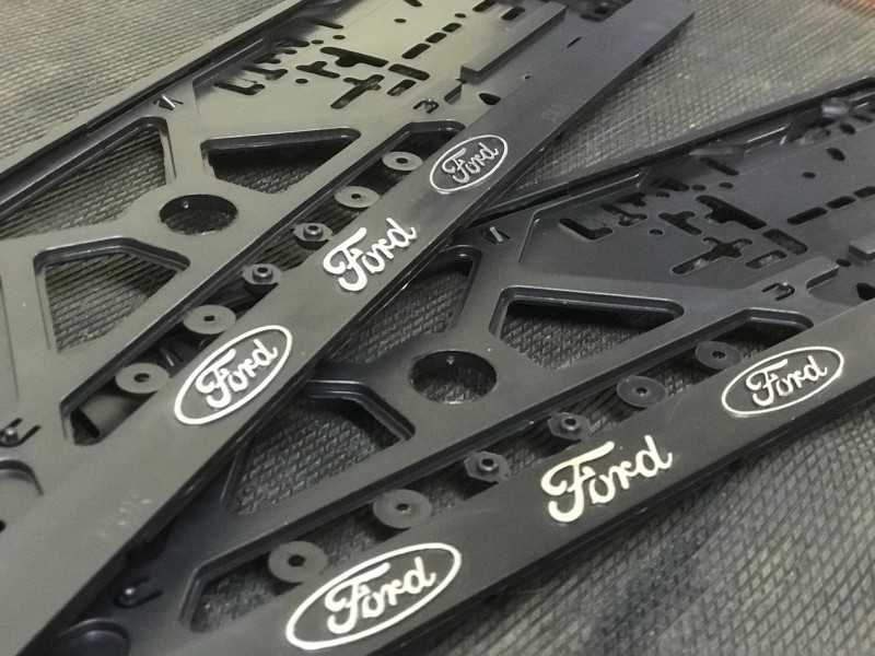 2pcs x 3D Plate number holder - FORD 