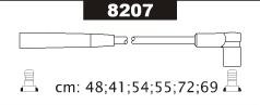 Ignition cables  Chrysler Voyager / Dodge / Plymounth 3.3 / 3.8 V6 (1995-2000)