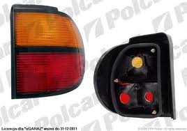 Rear tail light VW Sharan (1995-2000), right side