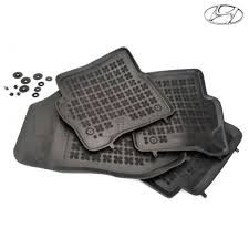 Rubber floor mat set Kia Sportage (2015-) with edges 