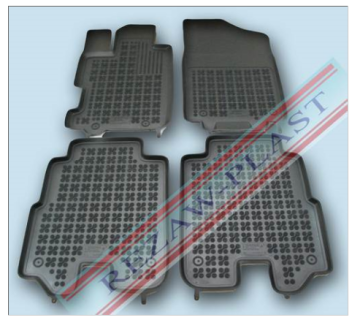 Rubber floor mat  set Honda FR-V (2004-2009) with edges