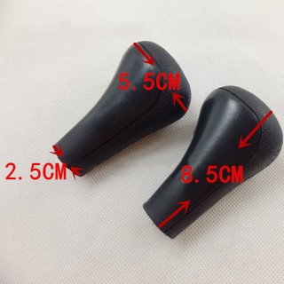 Manual gearbox knob, black, R-1-2-3-4-5
