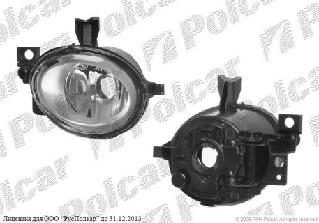 Fog lamp VW Touareg (2002-2006), left side