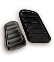 Air flow adhesive simulation, black