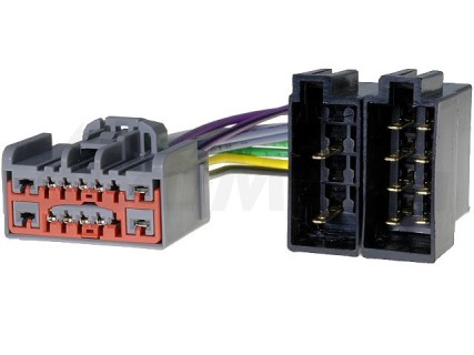 Adapter Ford/VOLVO (14pin) to ISO euro connector