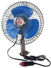 Electrical fan, Ø8 inches, 12V, 10W