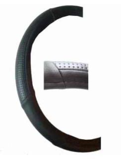 Steering wheel cover black color, 39-41cm