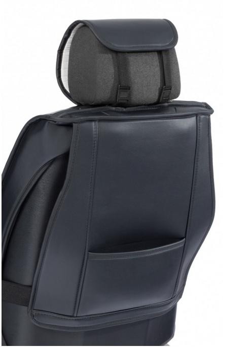 Leather imitation car seat cover set with zippers 