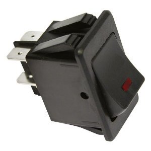 Switch green led, 35A, 12V 