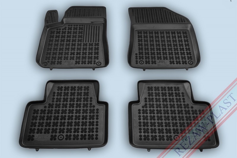 Rubber floor mat set  Peugeot 308 SW (2013-2019) with edges