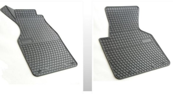 Rubber floor mat set Volkswagen T4 (1990-2003)
