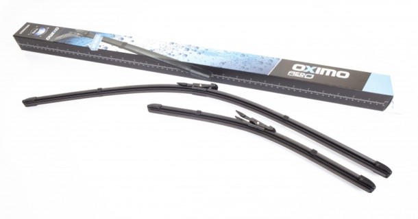 Front aero wiperblade set by OXIMO, 60cm +38cm