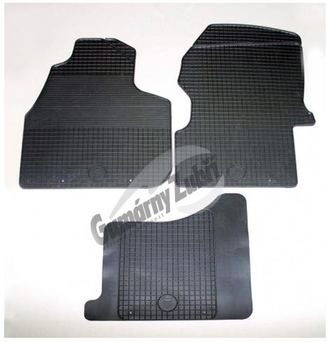 Rubber floor mats set for  VW Sprinter W906 (2006-)
