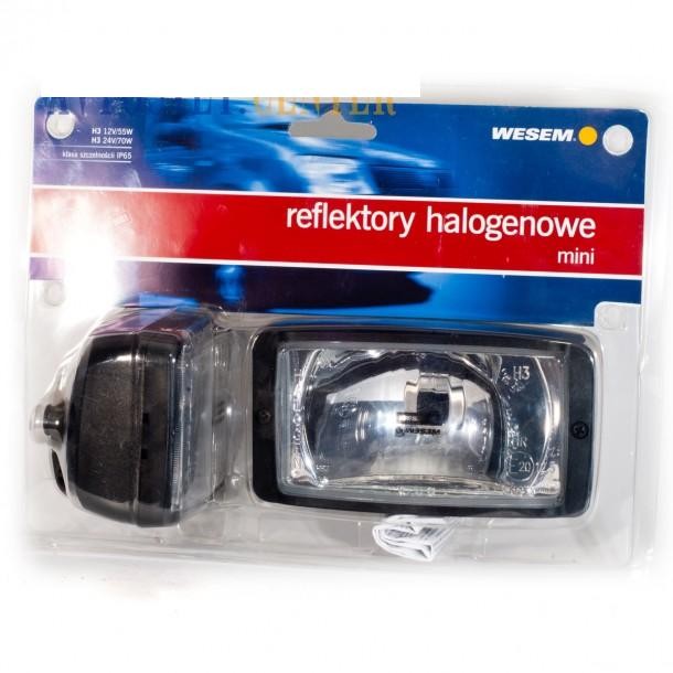 High beam lamp set - WESEM, 12V 